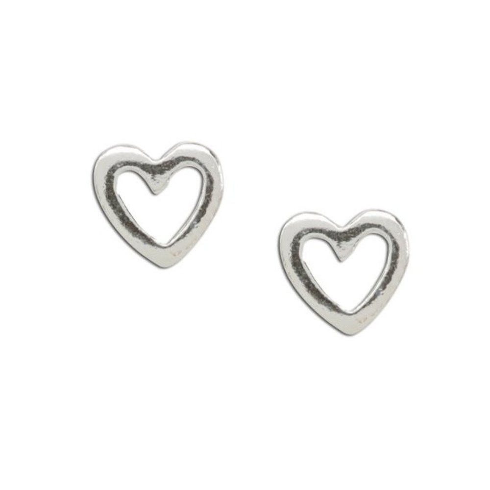 Cherished Moments Hollow Heart Earrings